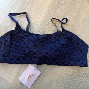 Savage X Fenty Midnight Blue Patterned Bralette
